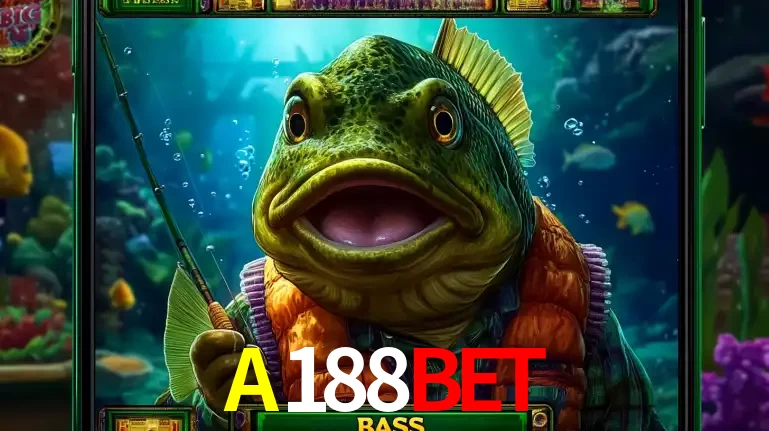 Personagem de peixe pescador do popular jogo de slot com tema de pescaria, uma das emocionantes opções de caça-níqueis para jogar e ganhar no cassino A188BET.